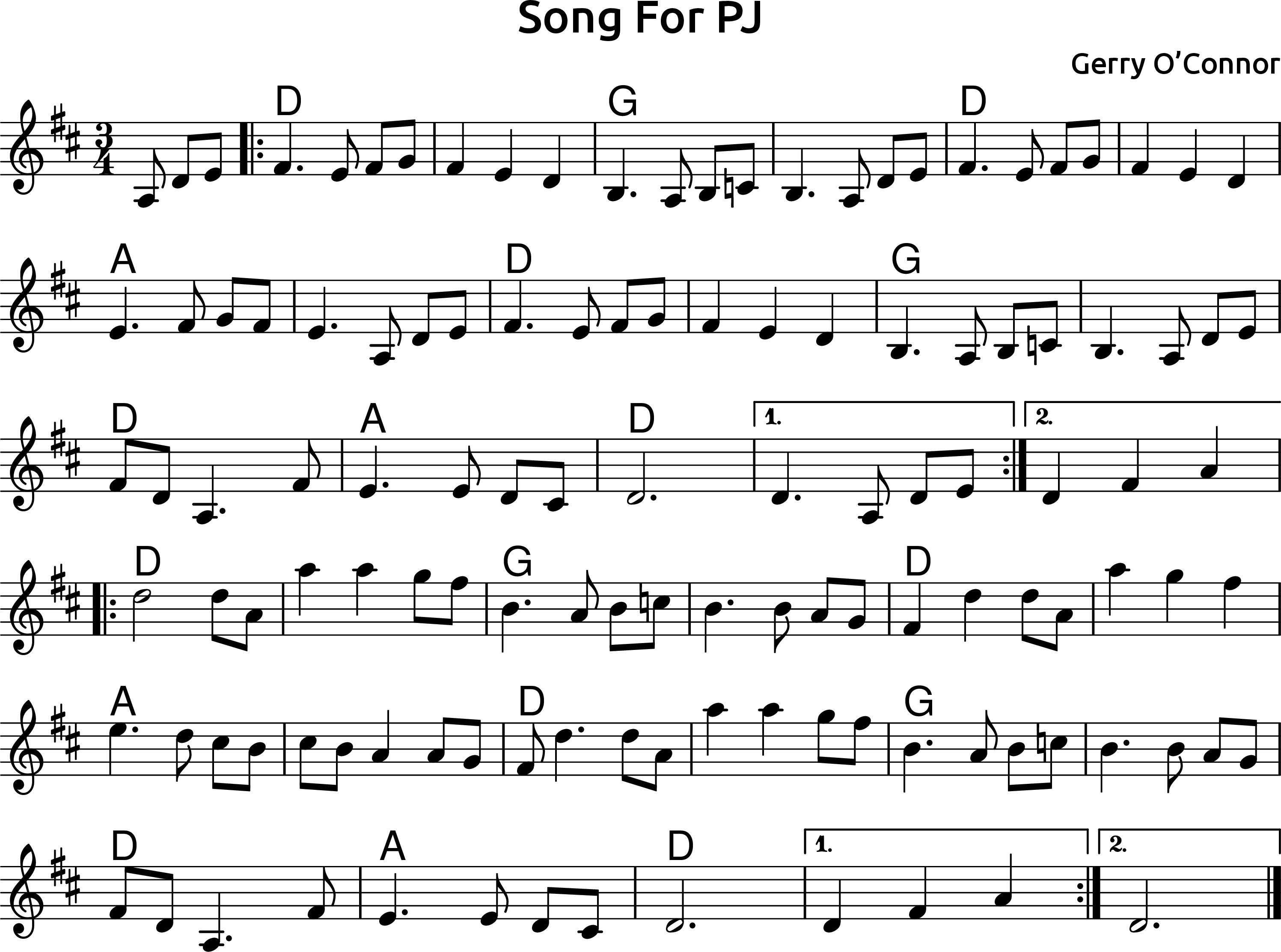 Song For Pj