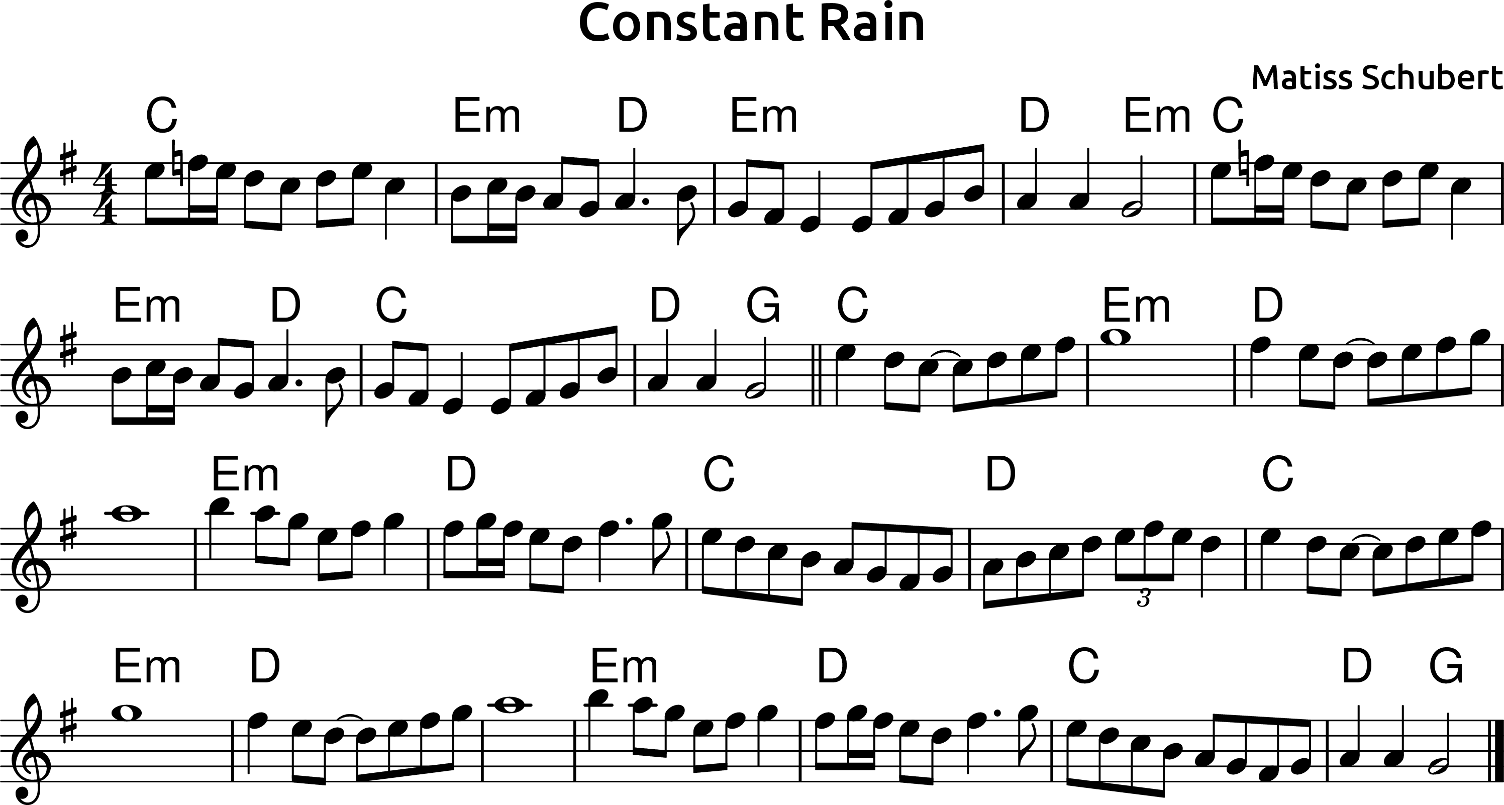 Constant Rain