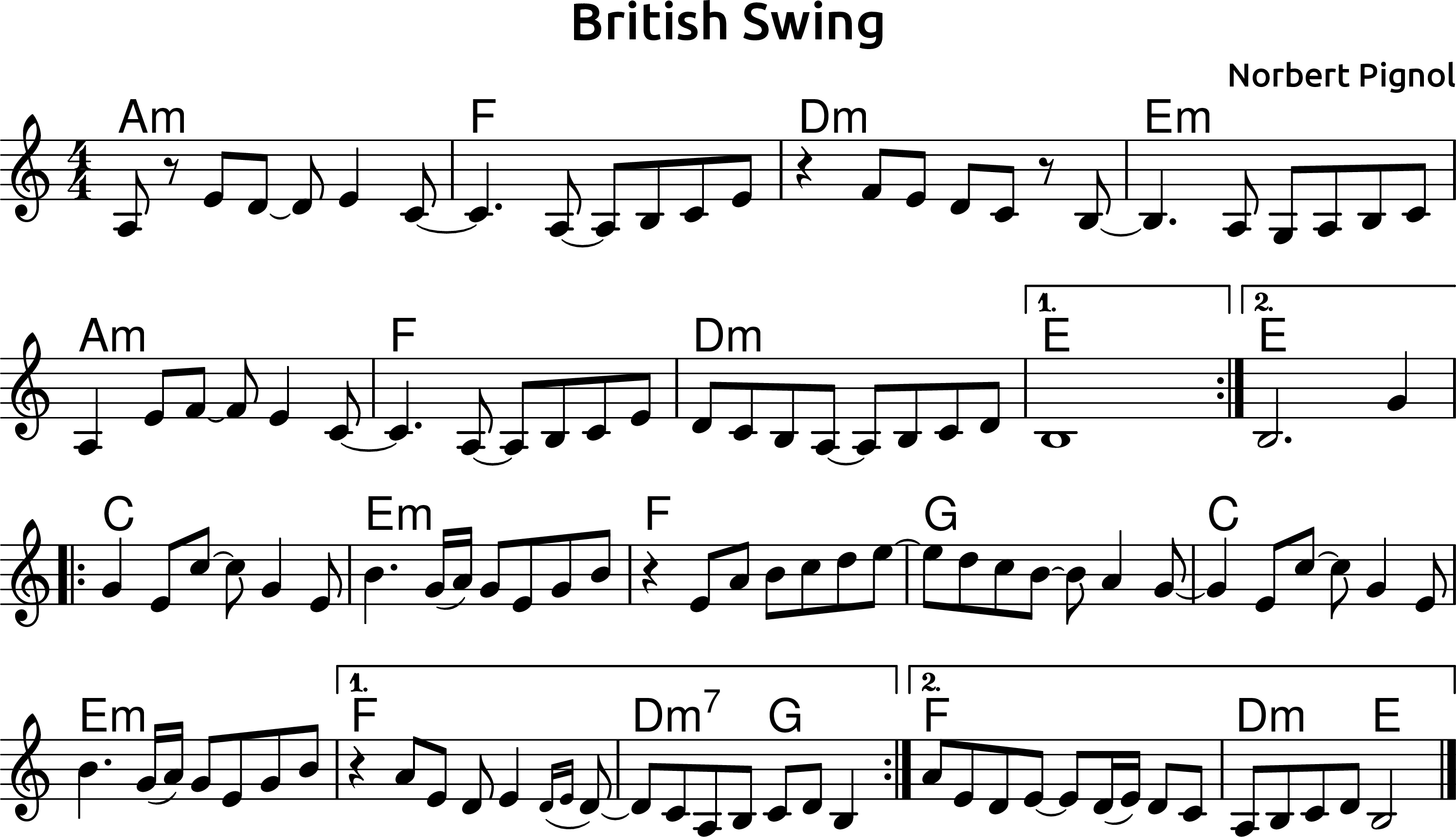 British Swing