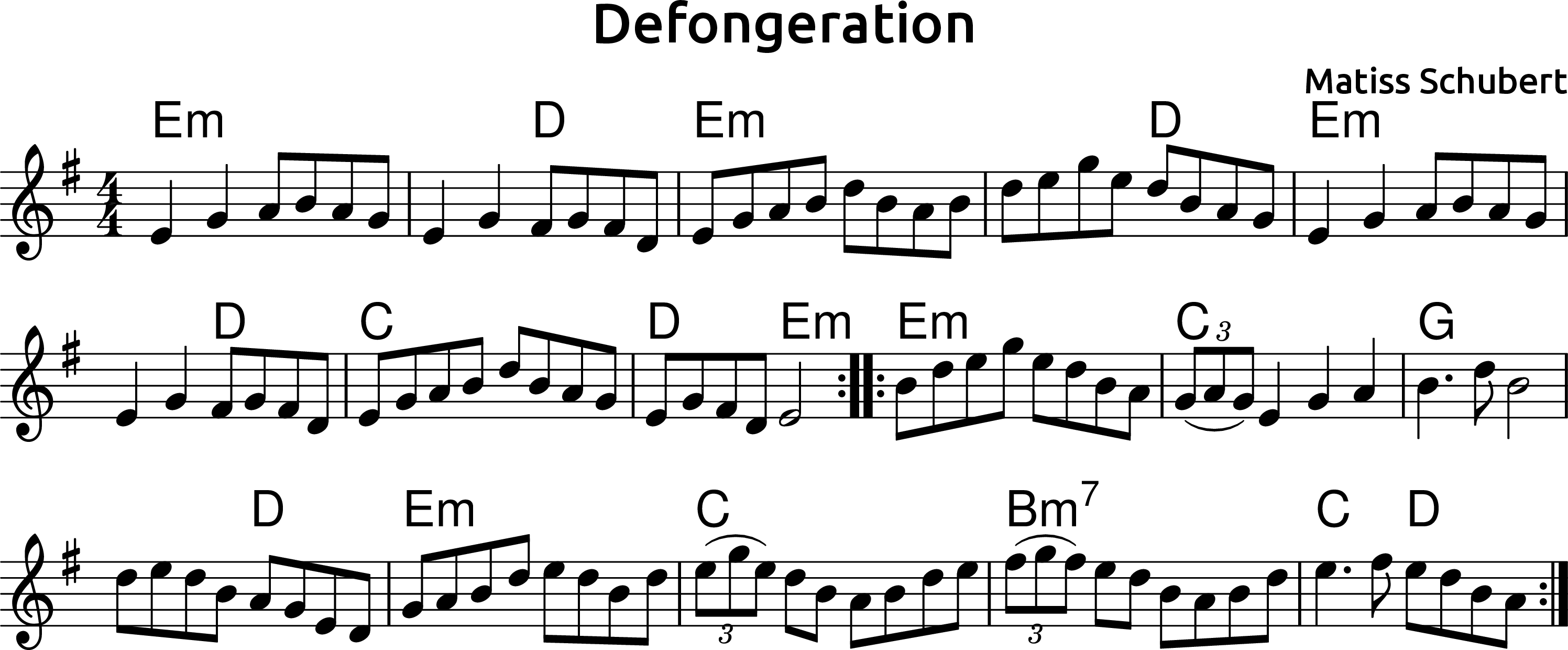 Defongeration