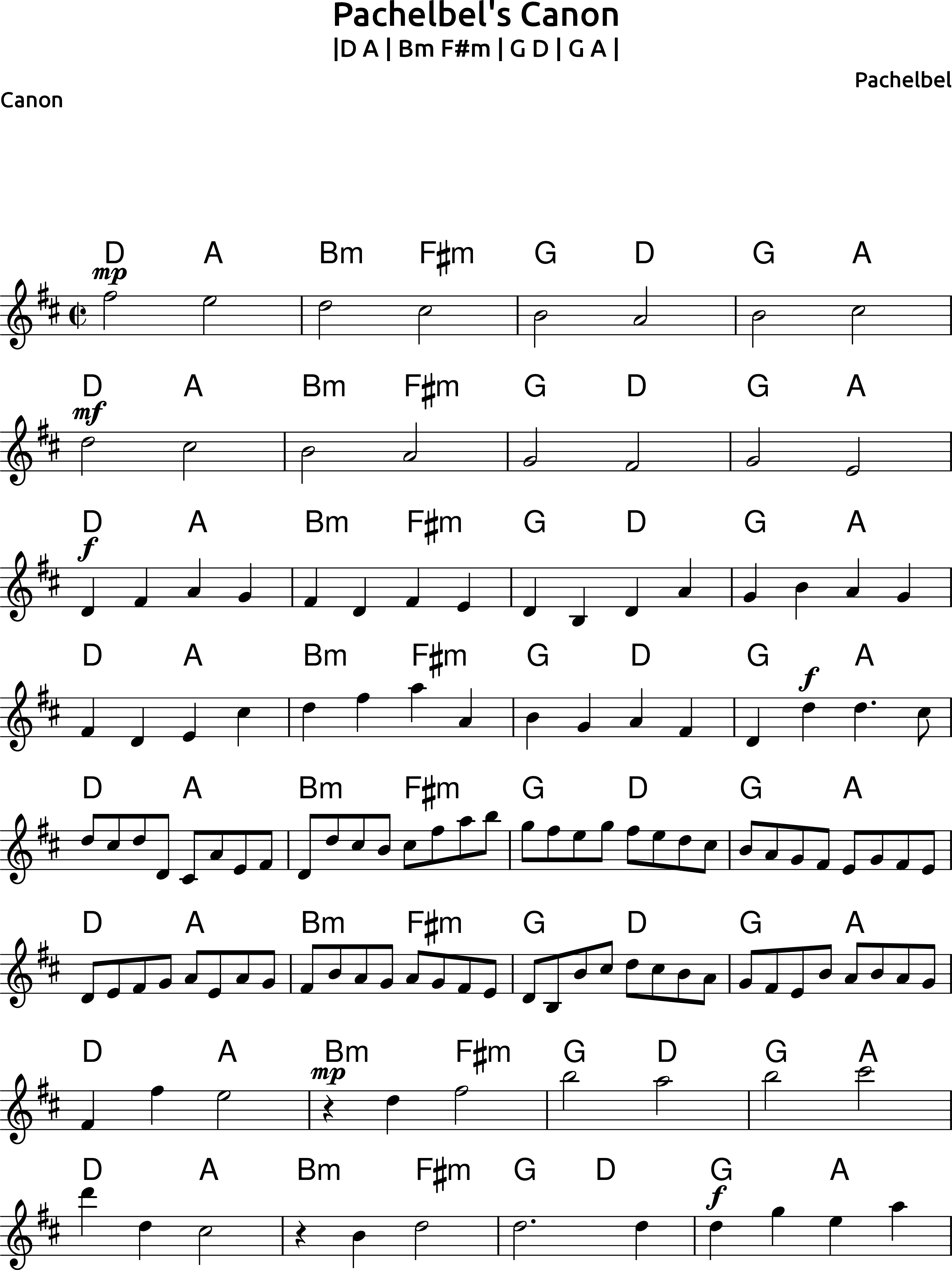Pachelbel's Canon
