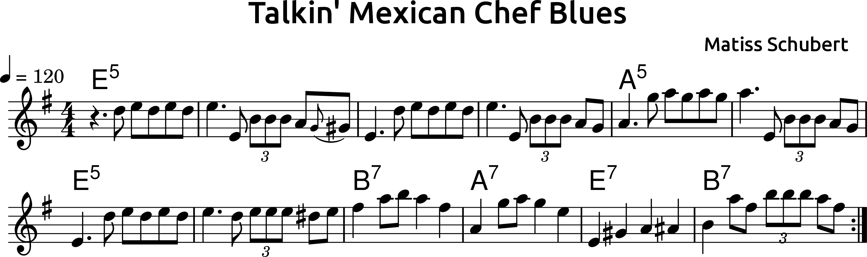 Talkin' Mexican Chef Blues