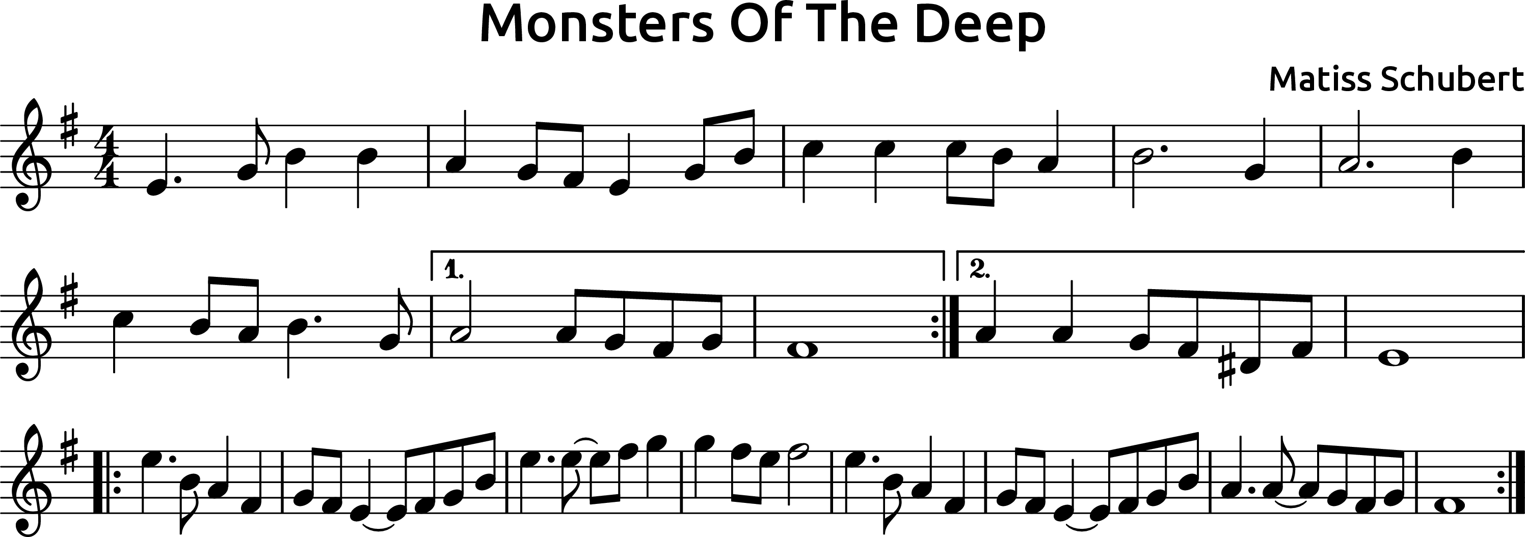 Monsters Of The Deep