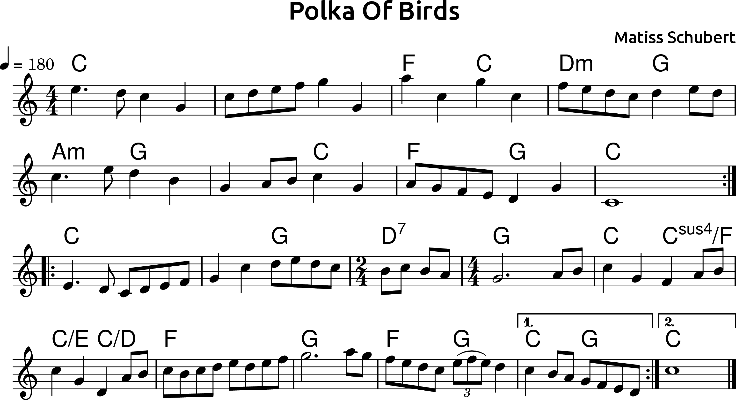 Polka Of Birds