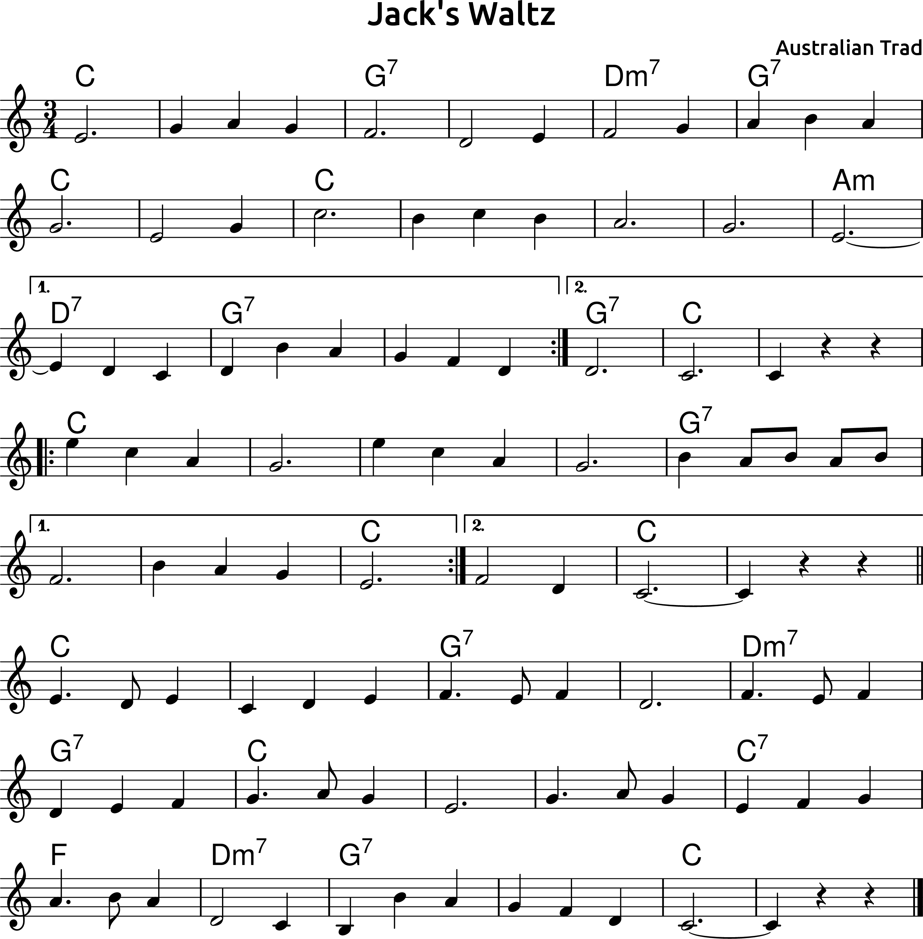 Jack's Waltz