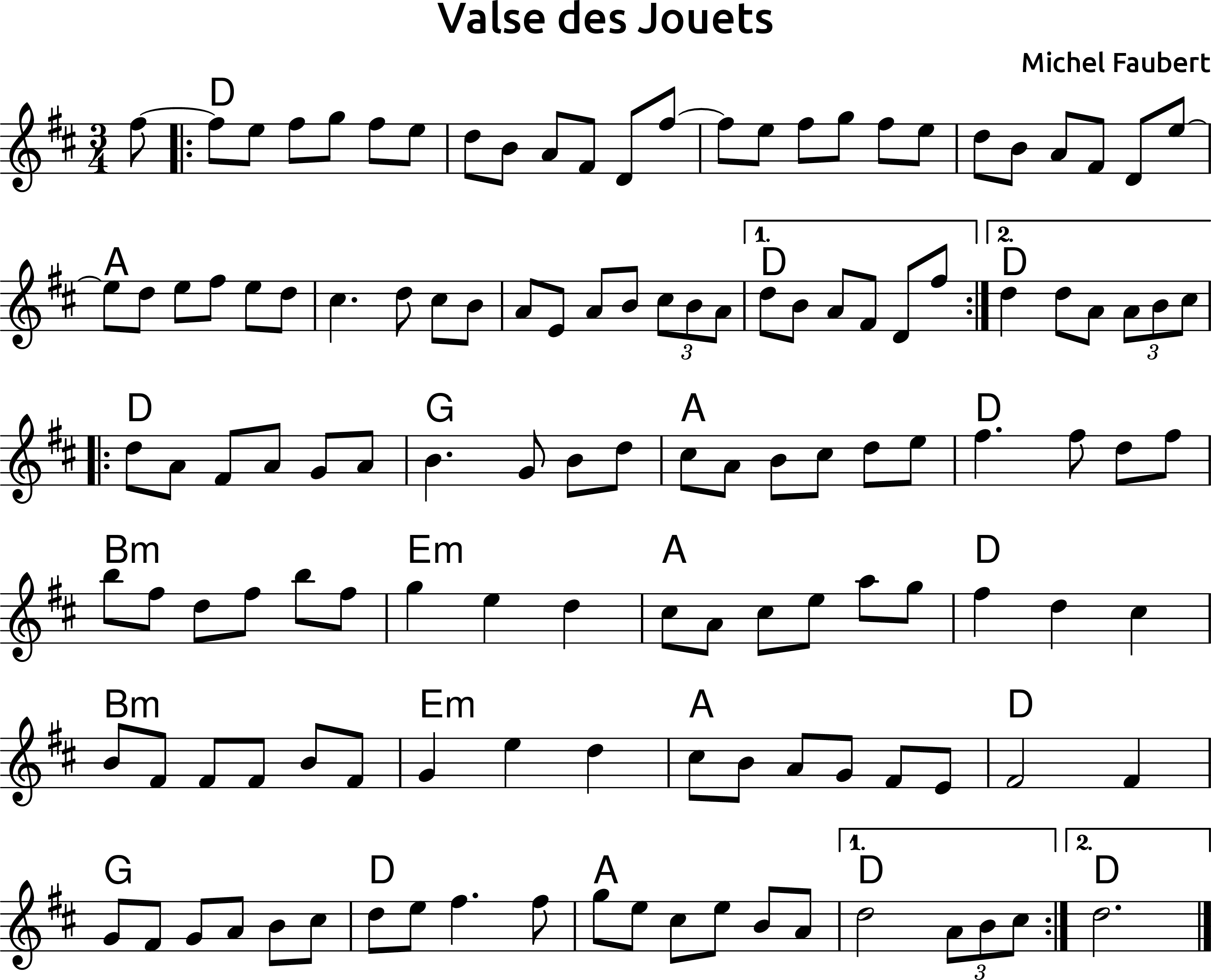 Valse Des Jouets