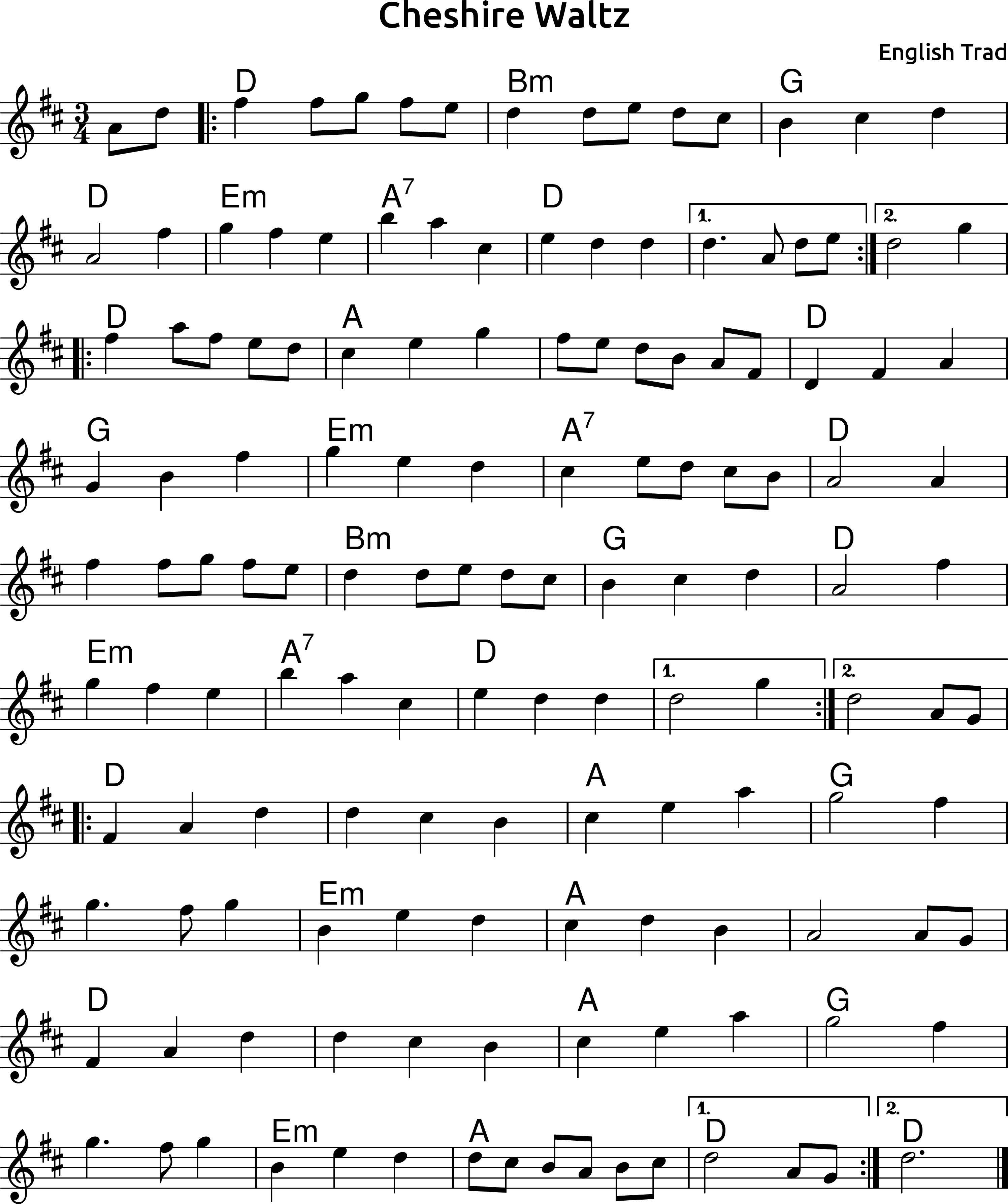 Cheshire Waltz