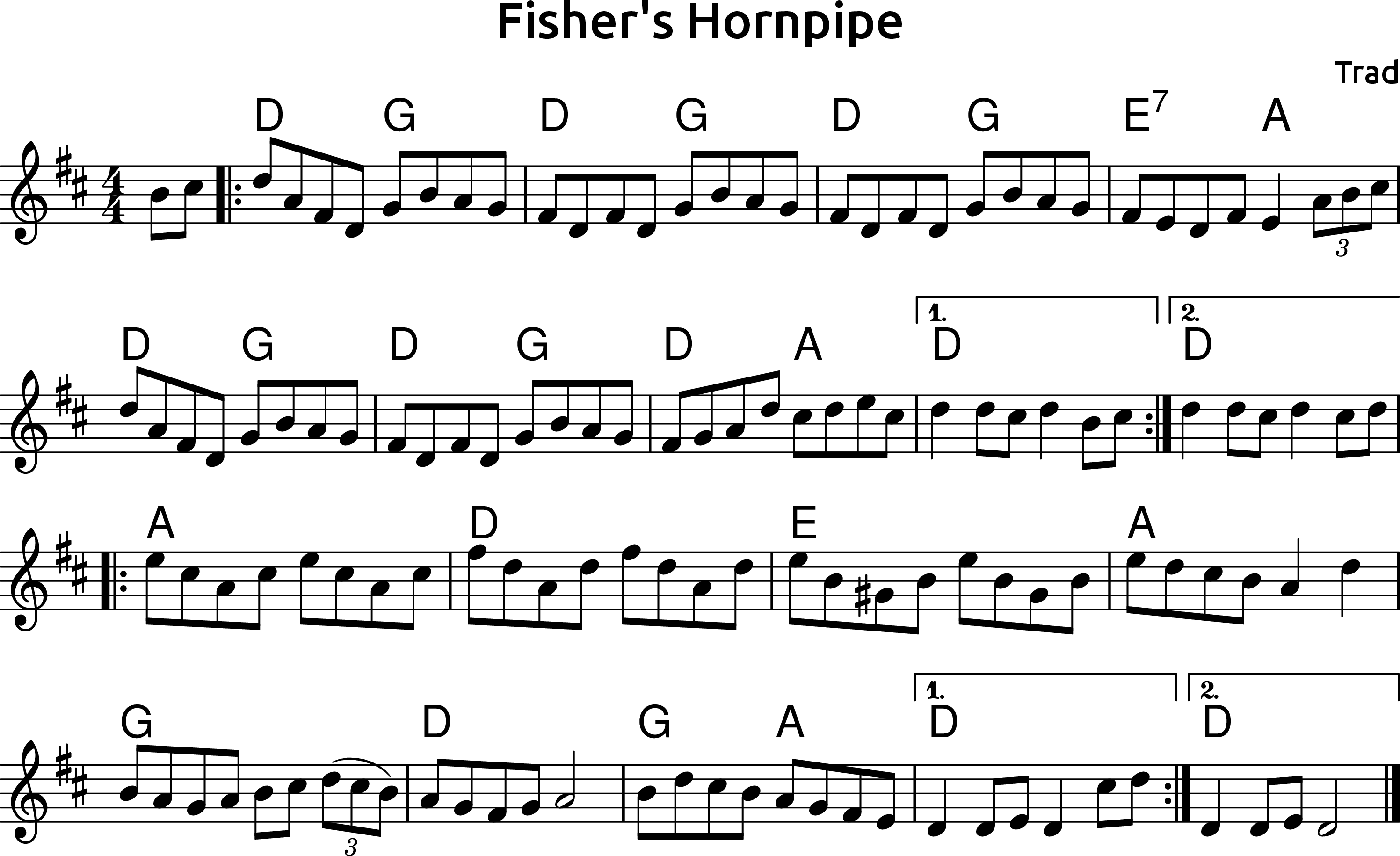 Fisher's Hornpipe