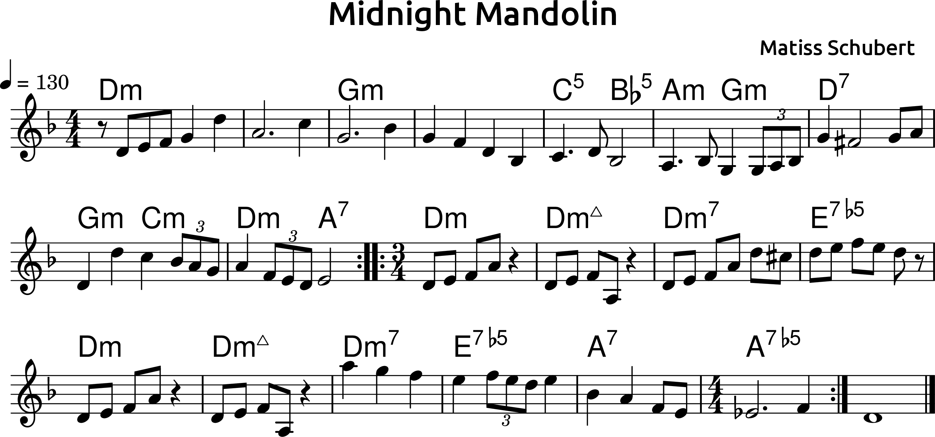 Midnight Mandolin