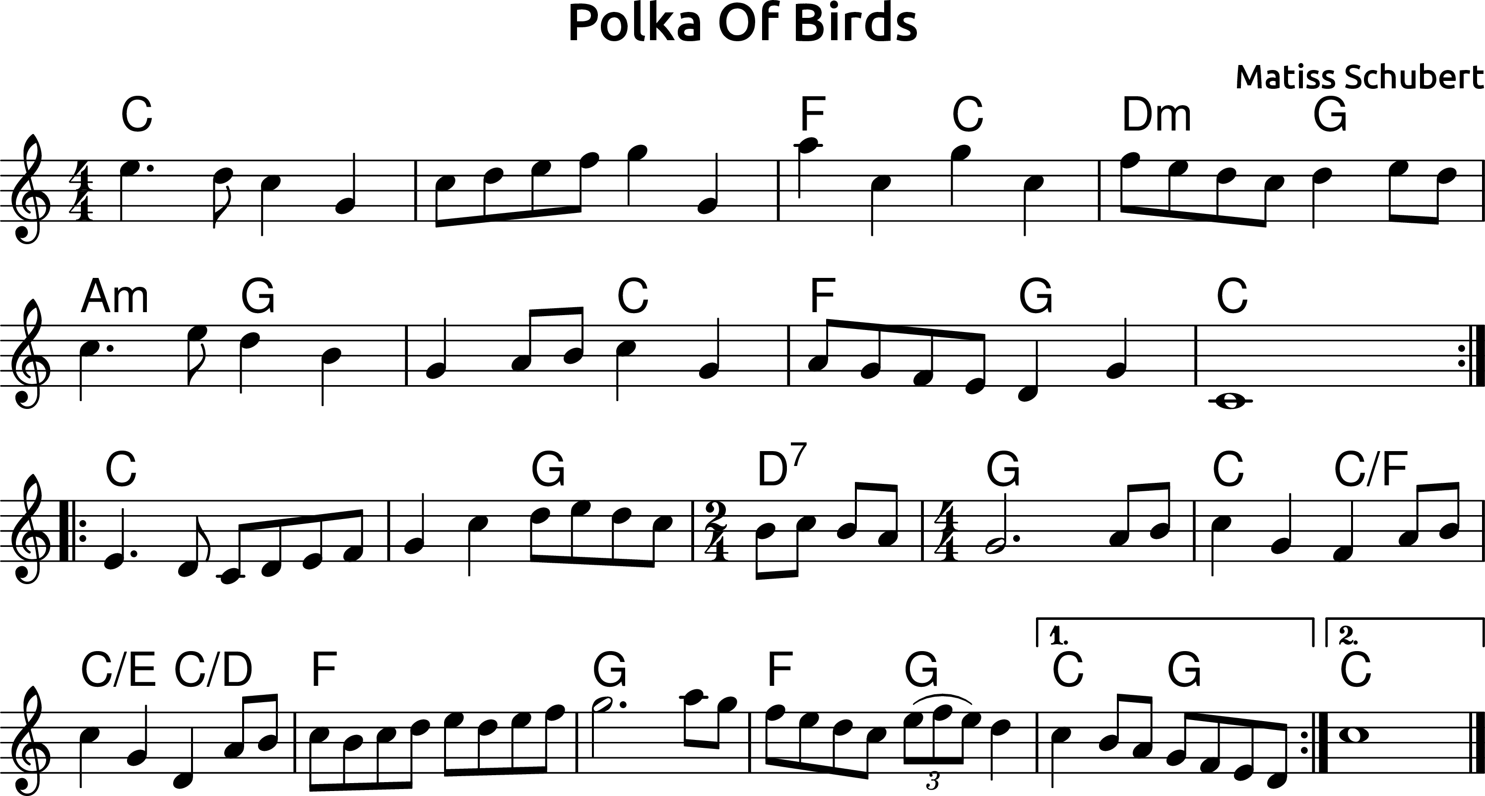 Polka Of Birds