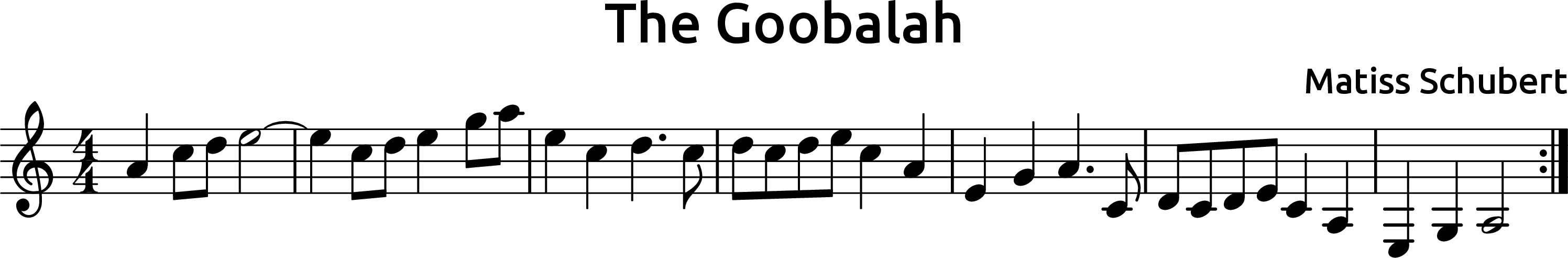 The Goobalah